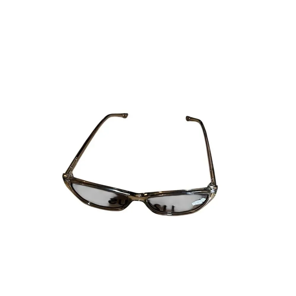 Cat Eye Sunglasses Gray Frame UV400 Protection